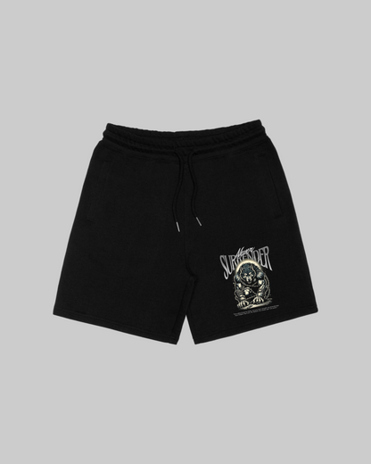 Never Surrender Chains Wolf Shorts